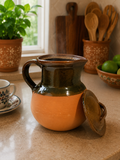 Handmade Mexican Coffee Pot | Rustic Clay Café de Olla