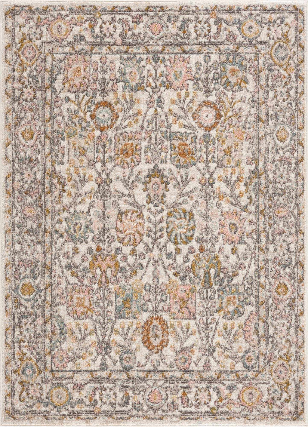Herstmonceux Traditional Area Rug | Machine Woven Rug
