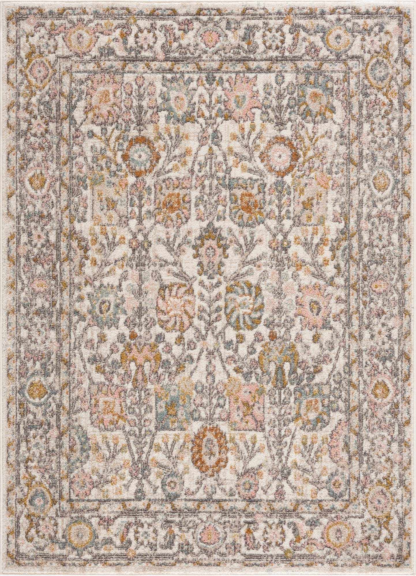 Herstmonceux Traditional Area Rug | Machine Woven Rug