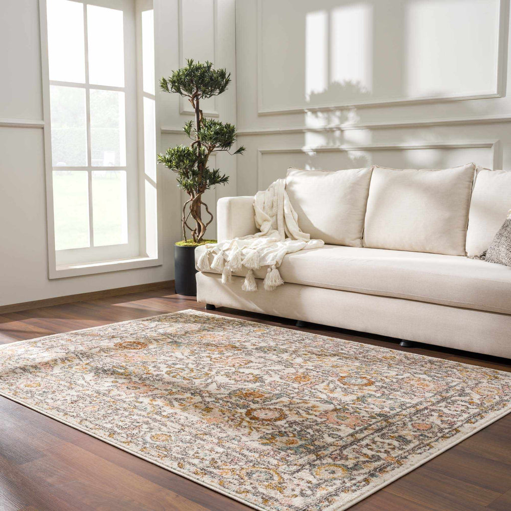 Herstmonceux Traditional Area Rug | Machine Woven Rug