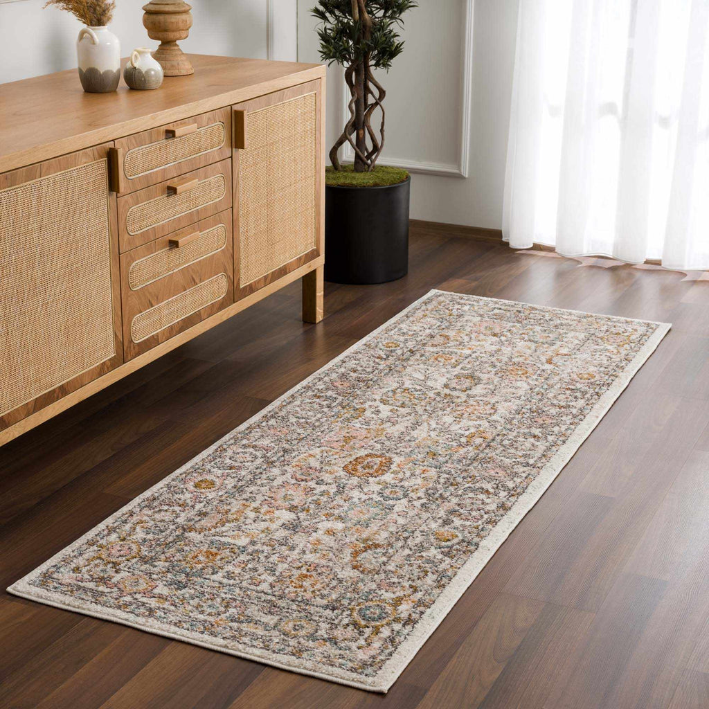 Herstmonceux Traditional Area Rug | Machine Woven Rug
