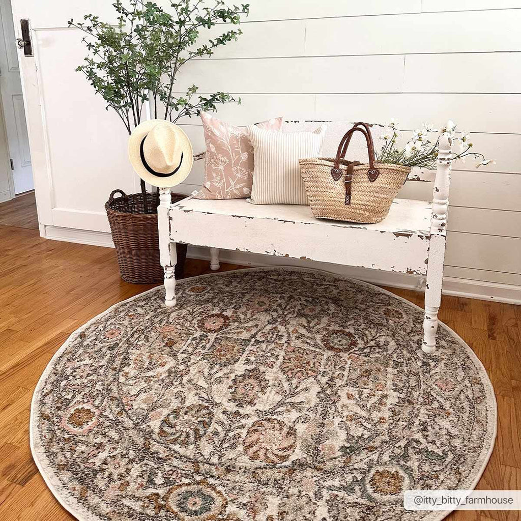 Herstmonceux Traditional Area Rug | Machine Woven Rug