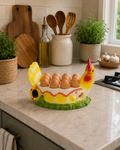 Chicken Egg Holder | Farmhouse Egg Storage