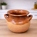 Handmade Mexican Pozole Pot | Rustic Clay Cazuela