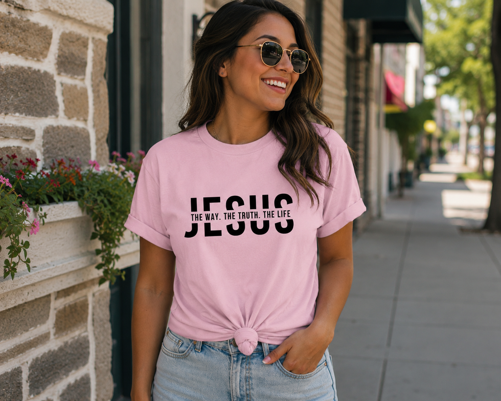 Jesus Christian Shirt | The Way The Truth The Life T-Shirt
