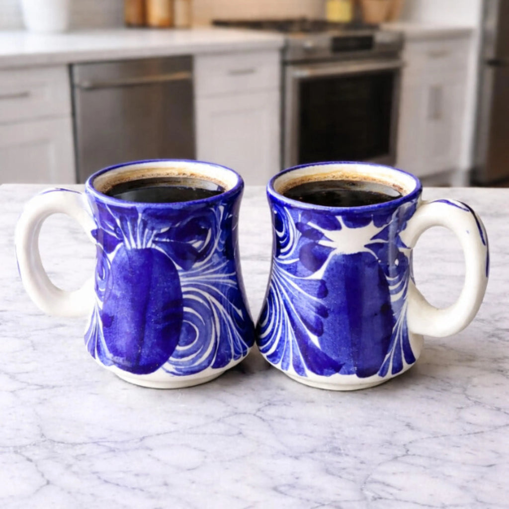 SET of 2 Large Talavera Coffee Mug