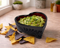 Talavera Black Terracotta Salsa Bowl